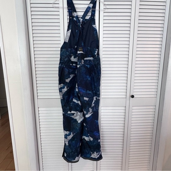 Women's Blue Camouflage Overalls - Picture 3 of 8